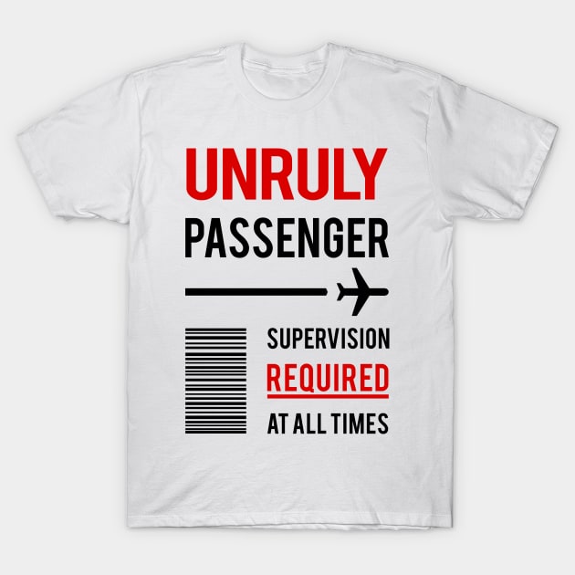 Unruly Passenger T-Shirt by powniels